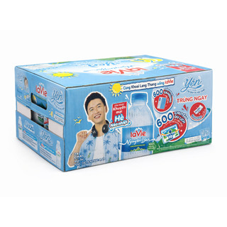 [Hỏa Tốc] Thùng 24 Chai Nước Khoáng Thiên Nhiên La Vie 350ml - nguyên bản