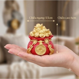 Hũ Muối Gạo Loại 1 Chiêu Tài Lộc