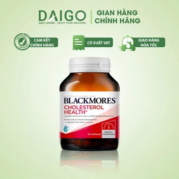 [3/2027 Hàng CTY] Viên Uống Giảm Cholesterol Ngăn Ngừa Các Triệu Chứng Tim Mạch Blackmores Cholesterol Health