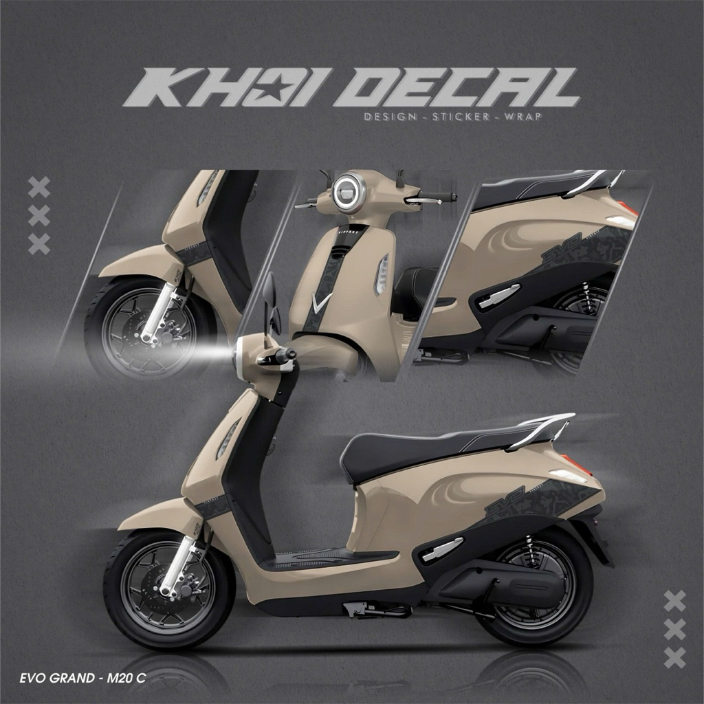 Tem xe điện Evo Grand