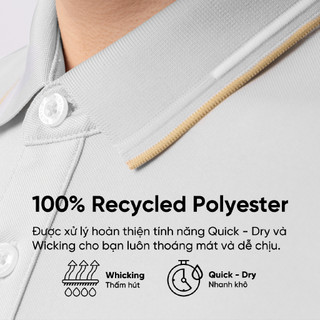 Áo Polo Nam MENTORIS, Áo Polo Cotton Cá Sấu Trẻ Trung, Form Tôn Dáng, Phong Cách Công Sở MPS206R