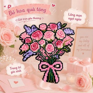 💕 Hạt Xếp Handmade DIY - Đồ Chơi Thủ Công Cho Bé - Quà Tặng Đáng Yêu - Tặng Kèm Phụ Kiện Làm Hạt