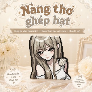 🌈 Bộ Đồ Chơi Hạt Xếp DIY Cho Bé - Tự Làm Trang Trí Sáng Tạo - Phù Hợp Trẻ Từ 6 Tuổi Trở Lên