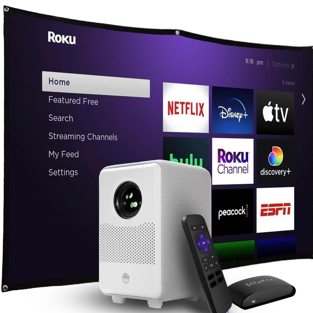 Máy chiếu HP chính hãng Projector CC200 độ phân giải thực Native 1080p ...
