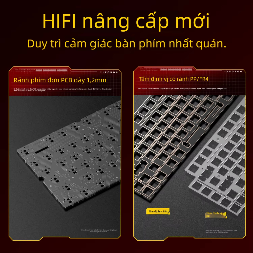 {HỎA TỐC} Kit Bàn Phím Cơ Nhôm Leobog Hi75C Pro 3 Mode | Mạch Xuôi, Hotswap 5 Pin, LED RGB | BigBuy360 - bigbuy360.vn