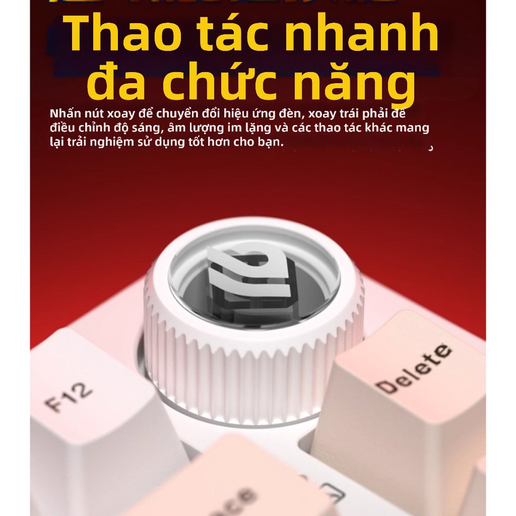 {HỎA TỐC} Kit Bàn Phím Cơ Nhôm Leobog Hi75C Pro 3 Mode | Mạch Xuôi, Hotswap 5 Pin, LED RGB | BigBuy360 - bigbuy360.vn