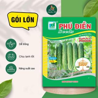 [GÓI LỚN 10G ~350 HẠT] Hạt Giống Dưa Leo Nếp Lai F1 Chịu Lạnh Tốt, Siêu Đậu Quả