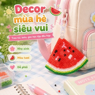 🧸 Bộ Hạt Xếp Cho Trẻ Em - Đồ Chơi DIY Sáng Tạo - Rèn Luyện Khéo Tay - Quà Tặng Cho Bé 6 Tuổi+