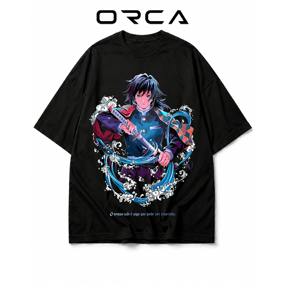 Áo thun Orca in hình Tomioka Giyuu Demon Slayer - Vải Cotton cao cấp - ORCA26