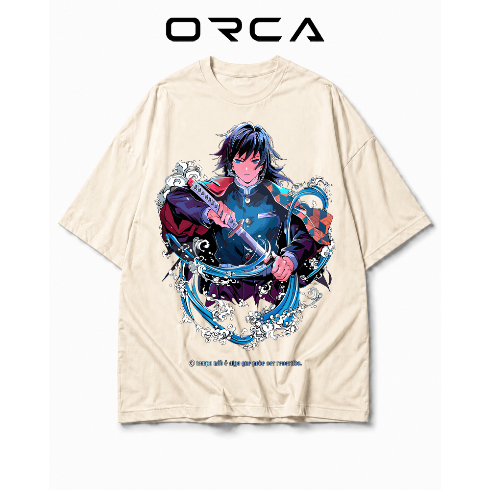 Áo thun Orca in hình Tomioka Giyuu Demon Slayer - Vải Cotton cao cấp - ORCA26