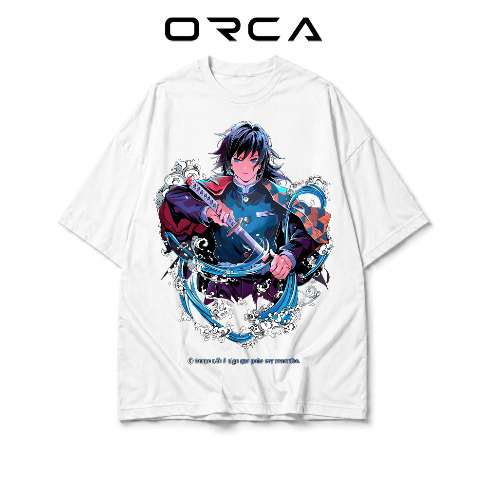 Áo thun Orca in hình Tomioka Giyuu Demon Slayer - Vải Cotton cao cấp - ORCA26