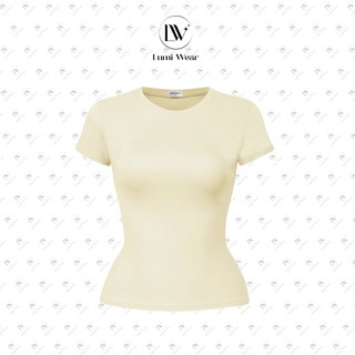 Áo Thun Cotton Ôm Body Nữ Z01 Cổ Tròn Co Giãn Thoáng Mát - Áo Phông Basic Trơn Đơn Giản Dễ Phối Đồ.