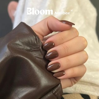 [B24] Nailbox thiết kế nâu mocha sang chảnh form tròn ngắn dễ sử dụng by Bloom.nailbox