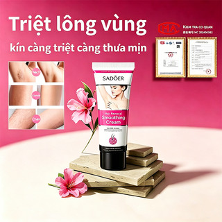 Kem tẩy lông Tẩy Lông Tay Chân Vùng Kín Nách Tẩy Lông An Toàn Dưỡng Ẩm Dịu Nhẹ Không Đau Rát hỗ trợ trắng da 50g