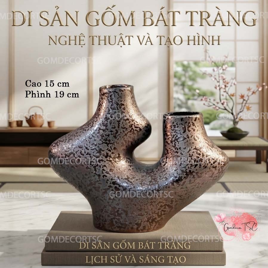 Tượng Decor Trang Trí Để Bàn Trừu Tượng Nghệ Thuật Làm Quà Tặng GomDecorTsc | BigBuy360 - bigbuy360.vn