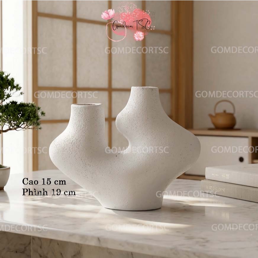 Tượng Decor Trang Trí Để Bàn Trừu Tượng Nghệ Thuật Làm Quà Tặng GomDecorTsc | BigBuy360 - bigbuy360.vn