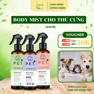 Bodymist xịt thơm cho thú cưng - giúp khử mùi cho chó mèo
