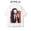 Áo thun Orca in hình Nezuko Kamado Demon Slayer - Vải Cotton cao cấp - ORCA34