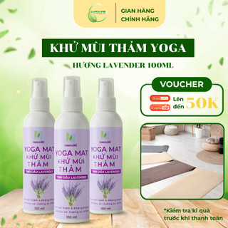 Nước vệ sinh thảm tập Yoga Mat Caroline khử mùi, kháng khuẩn, an toàn cho da