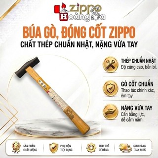 ( hoả tốc) búa gò zippo Nhật