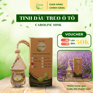 Chai treo tinh dầu CAROLINE 10ml với 8 mùi hương tinh dầu thiên thiên nhiên, dễ lựa chọn, khử mùi hiệu quả, thơm mát