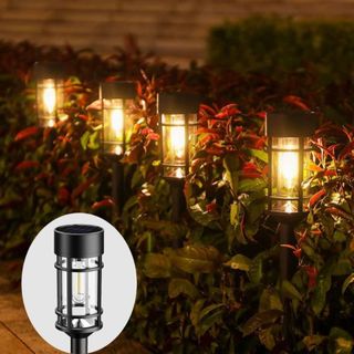 10 Mẫu Đèn Sân Vườn Cắm Cỏ Năng Lượng Mặt Trời chống nước bật tắt thông minh