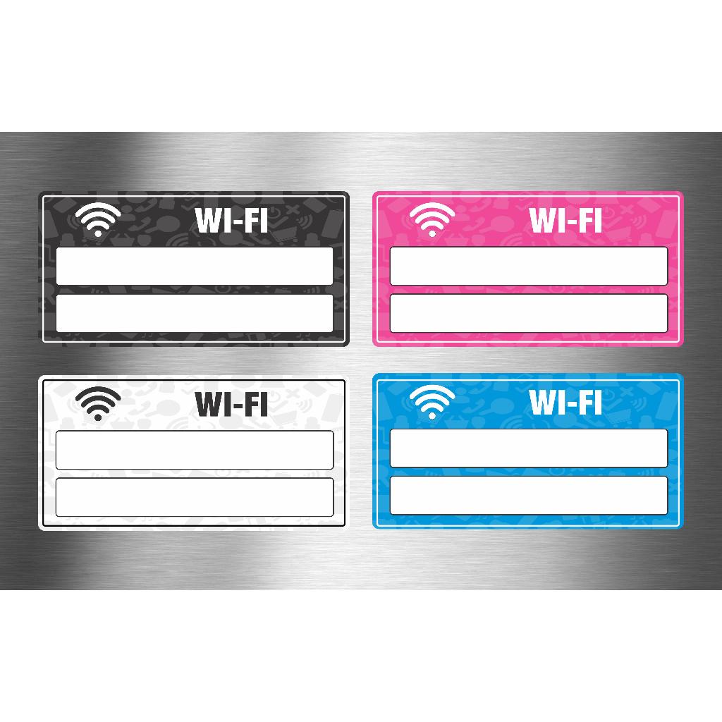 Biển Wifi Free, Bảng Wifi Miễn Phí, Bảng Mật Khẩu Wifi, Biển Pass Wifi Dán Tường, Kính Decor Phòng