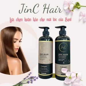 Dầu gội đầu hương nước hoa JinC Hair, sạch gàu, mềm mượt tóc, phục hồi hư tổn 800ml | Trunghair