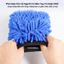 Găng Tay Rửa Xe KATERNAL Microfiber Cao Cấp 2 Mặt | Bao Tay Rửa Xe Tạo Bọt Dày Dặn Siêu Thấm Hút Cho Ô Tô Xe Máy