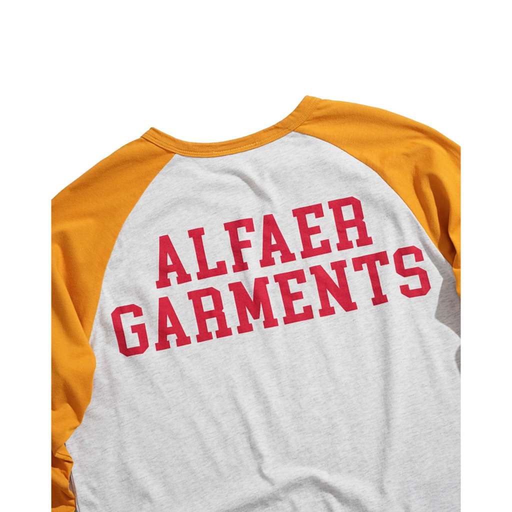 ÁO "ALFAER" NEW PEACE RAGLAN LONGSLEEVE T-SHIRT - YELLOW | BigBuy360 - bigbuy360.vn