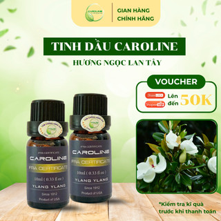 Tinh dầu xông thơm phòng thiên nhiên CAROLINE Hương Hoa Ngọc Lan Tây | Nhập khẩu Mỹ