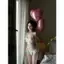 2Soonsumff Set 2 món áo bra hai dây kèm quần lót lưng chun phối ren sexy, bộ đồ ngủ gợi cảm