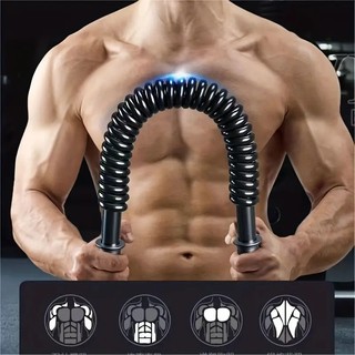 Gậy lò xo tập cơ tay 30kg, 40kg, 50kg, 60kg, dùng gậy bẻ tập cơ tay, ngực