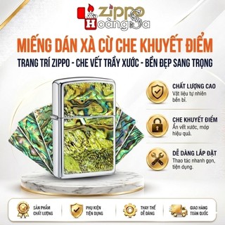 ( hoả tốc) Miếng dán xà cừ che khuyết điểm zippo