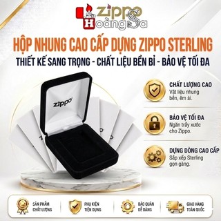 Hộp nhung bảo quản và trưng bày zippo