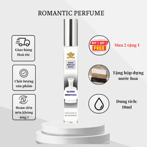 Nước Hoa CR Sliver Moutan Water chiết 10ml - hương thơm năng động, sảng khoái, tươi sáng