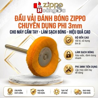 ( hoả tốc) bánh vải vàng mini đánh bóng zippo