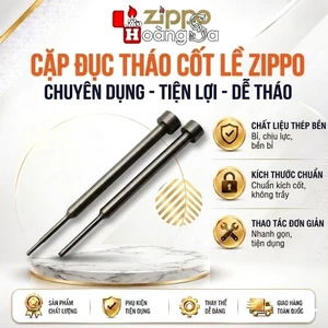 Cặp Đục Tháo Cốt Lề, Bánh Xe, Búa Cam Zippo Siêu Cứng
