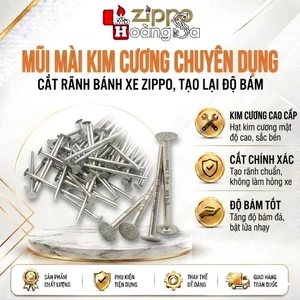 lưỡi mài kim cương mài rãnh bánh xe zippo cho thợ. thông số chính xác