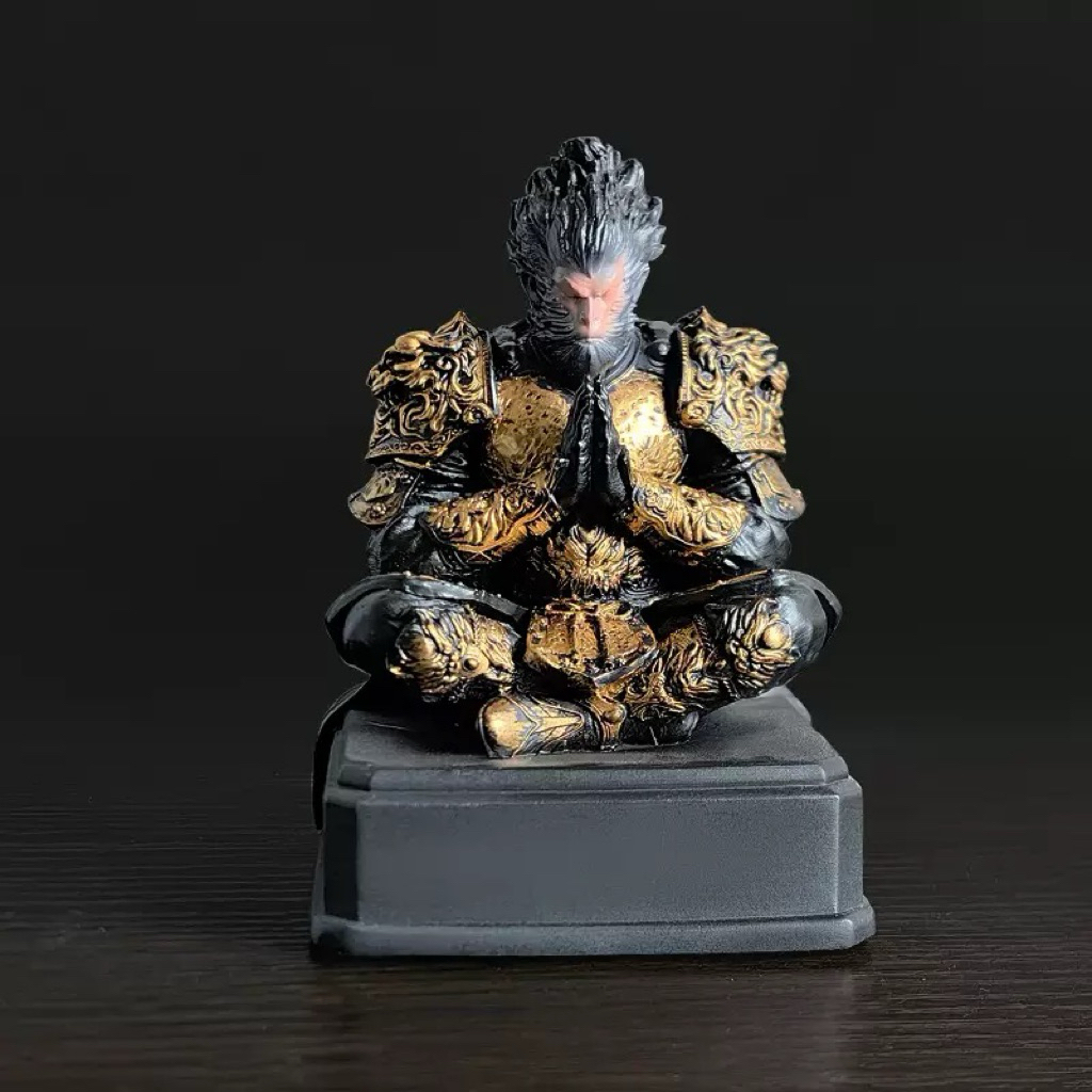 Mô Hình trưng bày Tôn Ngộ Không Black Myth Wukong Decor bàn làm việc, phòng ngủ...