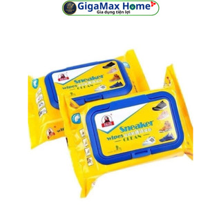Khăn Giấy Ướt Lau Giày Sneaker Clean Wipes – Gói 30 Tờ Lau Sạch Cấp Tốc Kháng Khuẩn Giày Dép Đồ Da | GigaMax Home