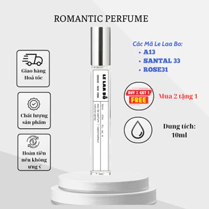 Nước Hoa LLB số 13, 31, 33 Các Mã chiết 10ml - Romantic Perfume