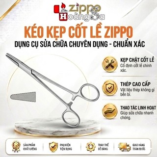 ( hoả tốc) Kẹp cốt lề Zippo , thép cao cấp