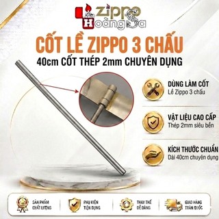 (hoả tốc) 40 cm thép không gỉ làm cốt lề 3 chấu Zippo 1946-1949