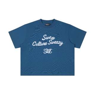 ÁO SWE RHYTHM BOXY TEE - COBALT BLUE