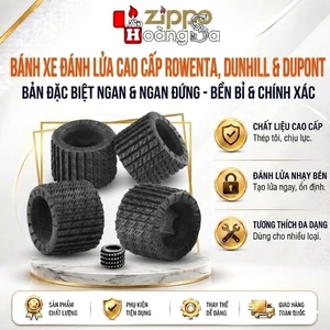 Bánh xe đánh lửa Dupont , Dunhill, Rowenta