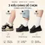 Combo 5 Đôi Tất Vớ Nam Nữ Công Sở Cổ Trung Trơn Kháng Khuẩn Dày Dặn Đi Giày Tây Cao Cấp SAYU