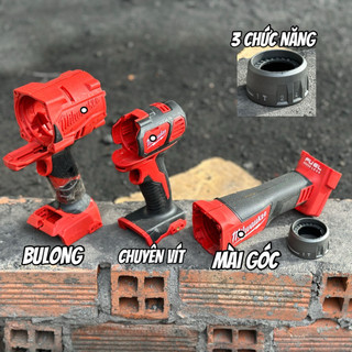 Vỏ máy Millwauk chính hãng - Bulong - Vít búa - Mài góc - Đầu chuyển 3 chức năng