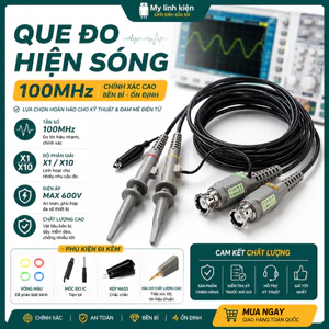 Que đo dây đo máy hiện sóng 100Mhz P6100 chính hãng chất lượng cao