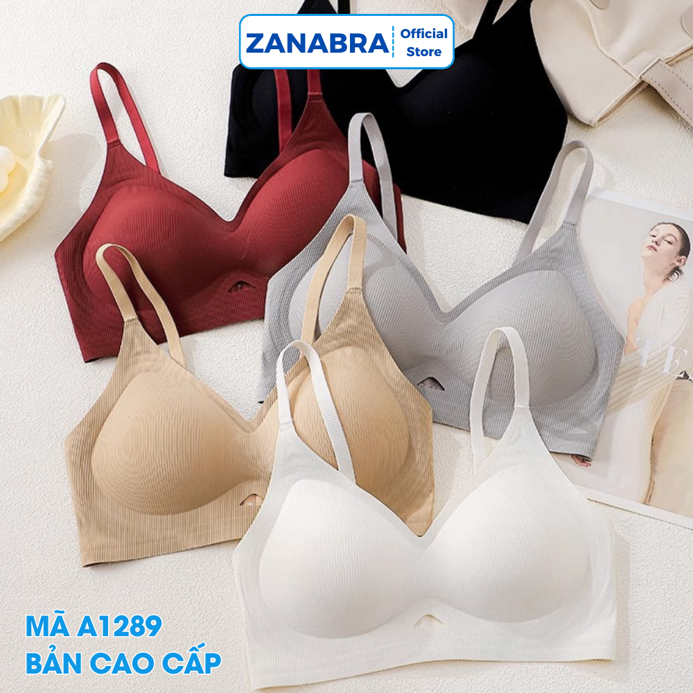 [ Deal Shock ] Áo Ngực Nữ Không Gọng Tàng Hình, Áo Lót Nữ Su Mút Mỏng Form Ôm Tôn Dáng ZANABRA A332